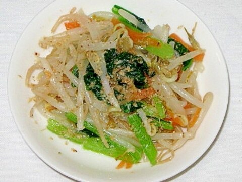 ★初心者でも簡単★小松菜ともやしのナムル★